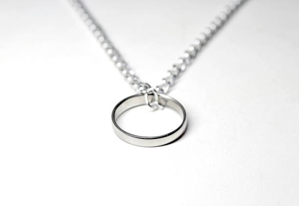 Antique ring on a necklace - tradition and significance
